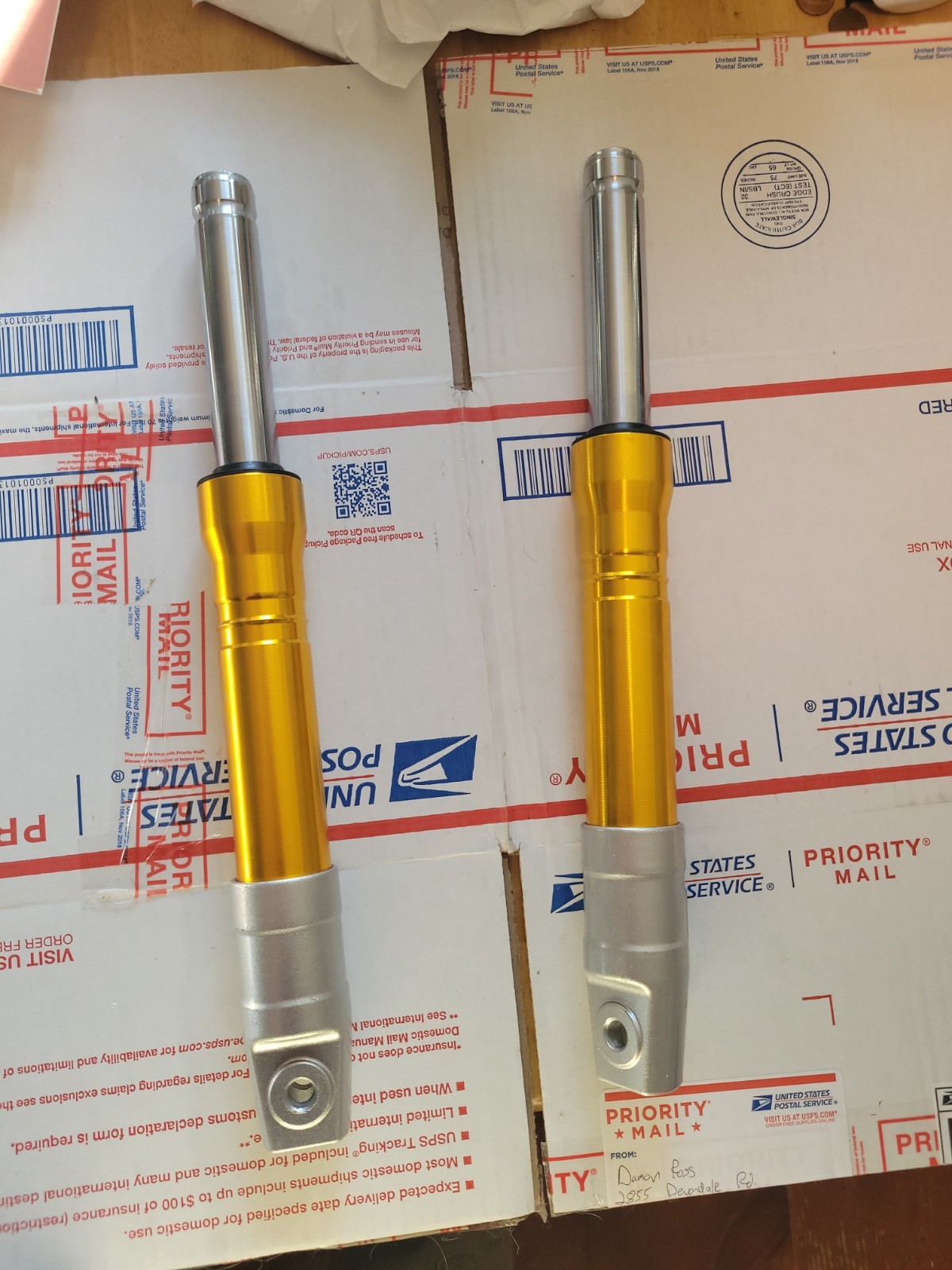Honda Dio Metropolitan Drum Legs Front Suspension Legs Stock Height