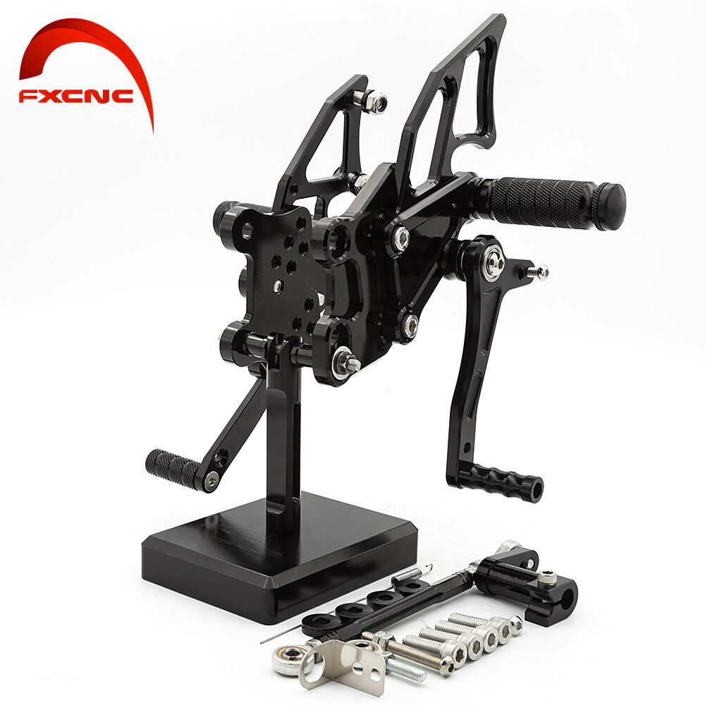 For Yamaha R25 2014-2018 2019 2020 CNC Rearset Footrest Footpegs Foot Pedals GP