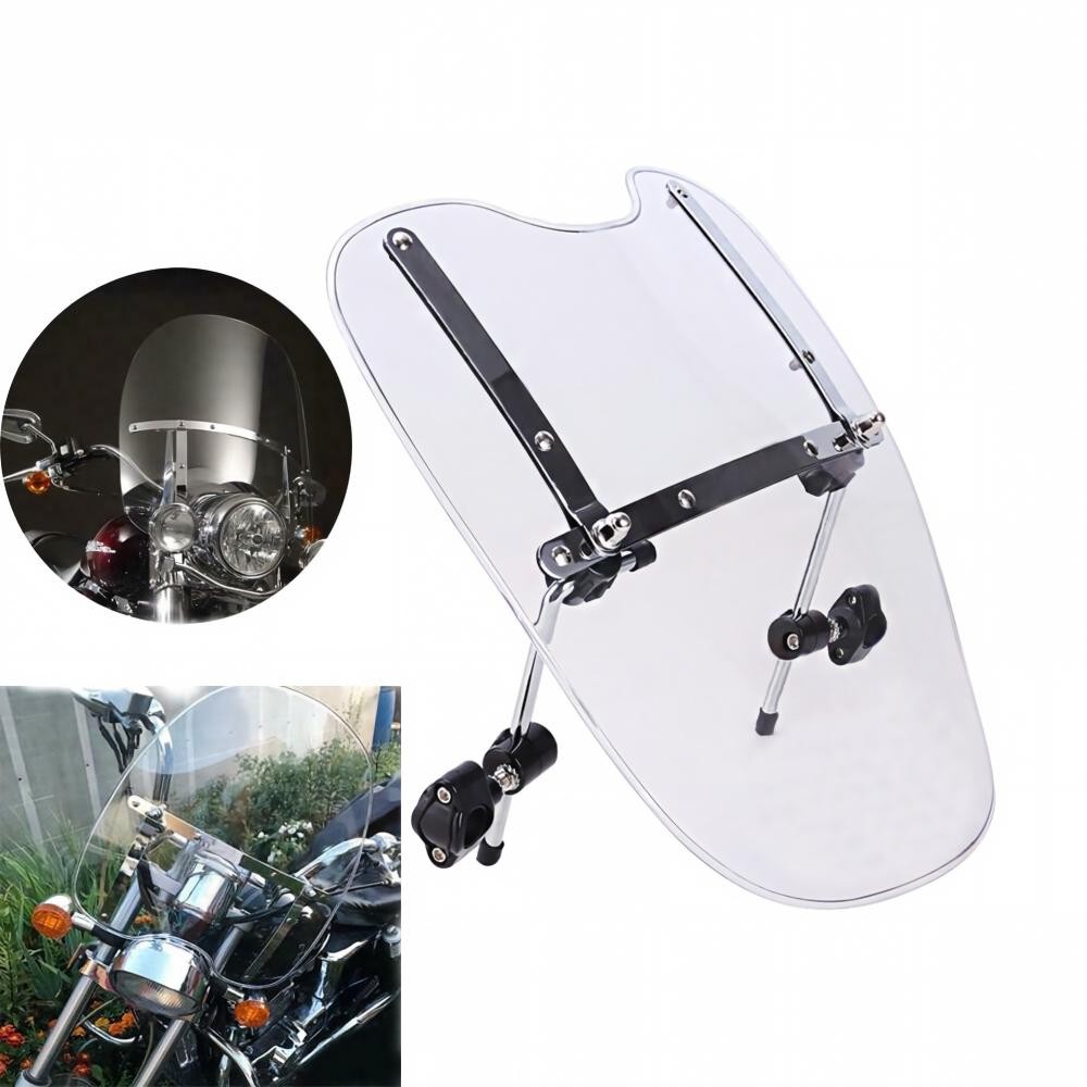 Motorcycle Windshield Windscreen for Harley Sportster Dyna Softail XL883 1200