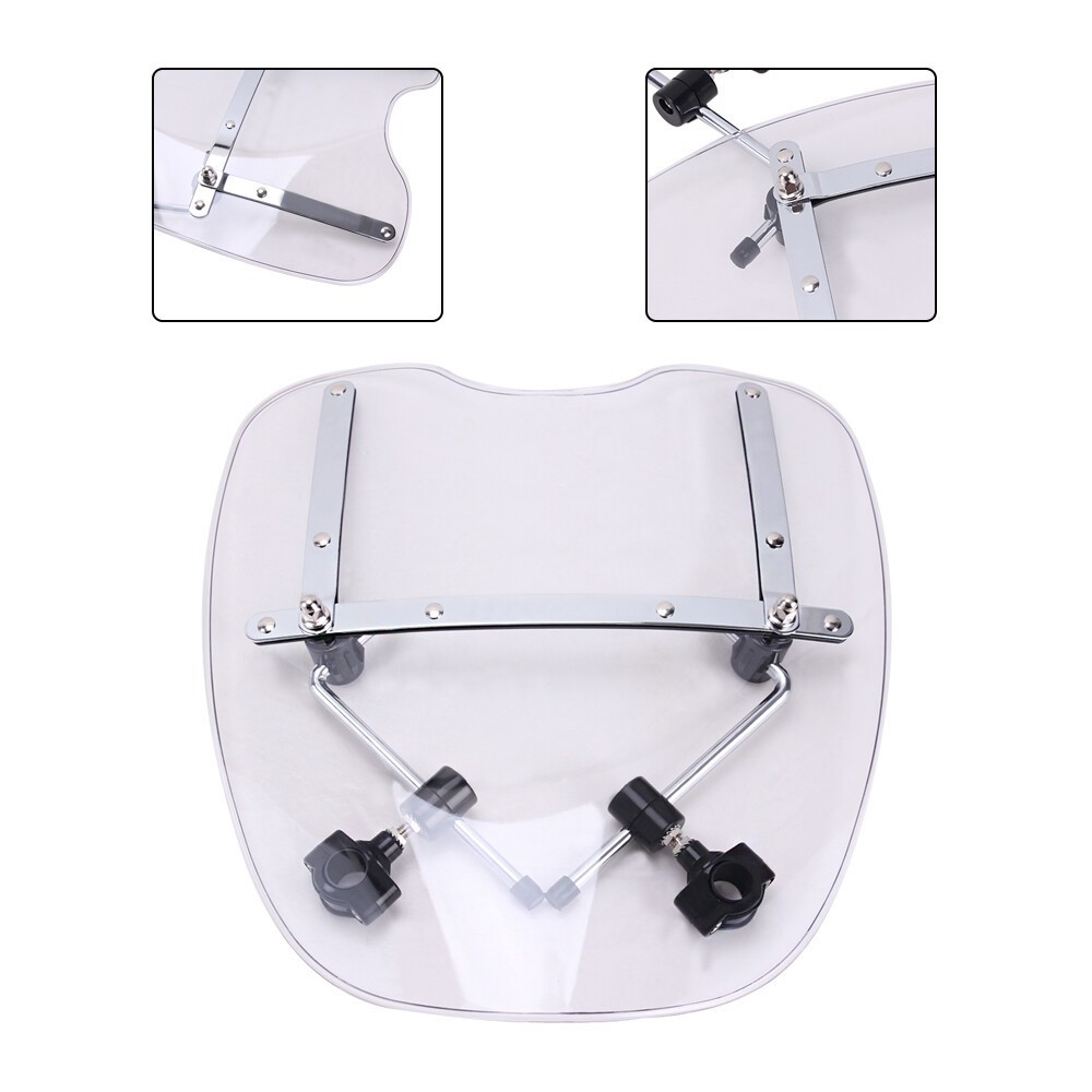 Motorcycle Windshield Windscreen for Harley Sportster Dyna Softail XL883 1200