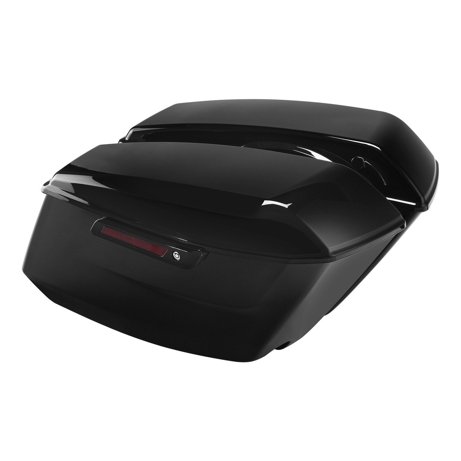 Vivid Black Saddlebags Saddle Bag Fit For Harley Street Road Glide 2024-2026
