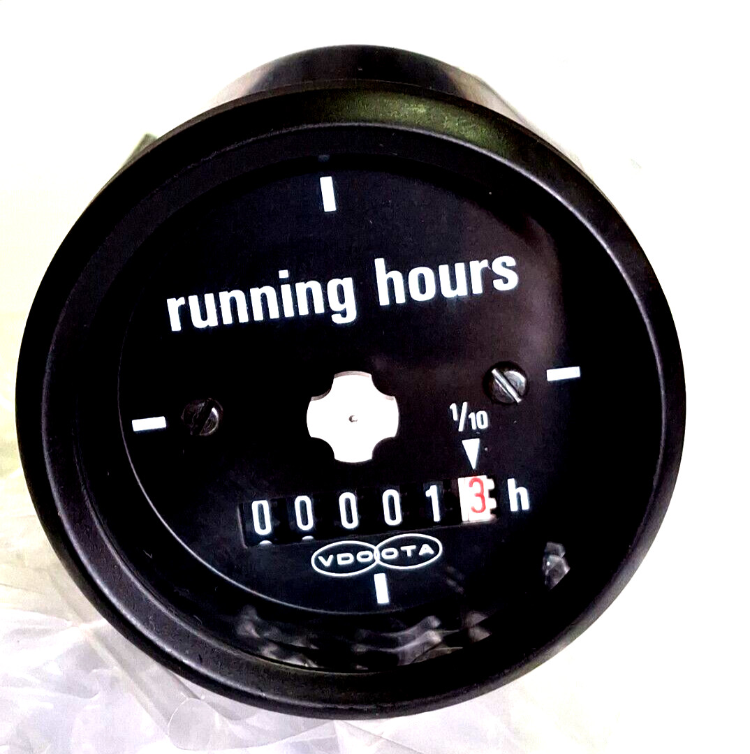running hours 12-24v Hour Meter Gauges Counter Boats Trucks Tractors Car