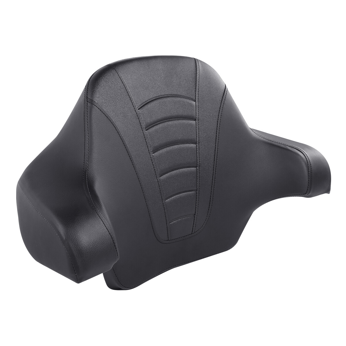 Chopped Trunk Backrest Pad Mount Rack Fit For Harley Touring Road Glide 97-08