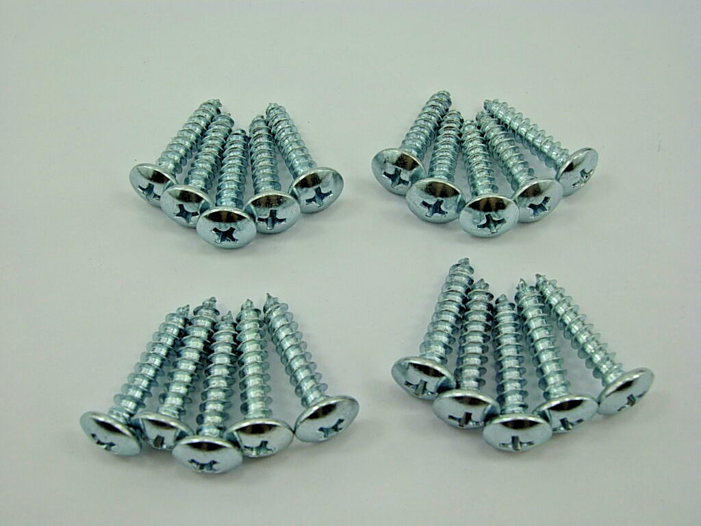 M4.8 x 25mm 20 BODY SCREWS FOR CHINESE SCOOTERS, ATVS AND KARTS