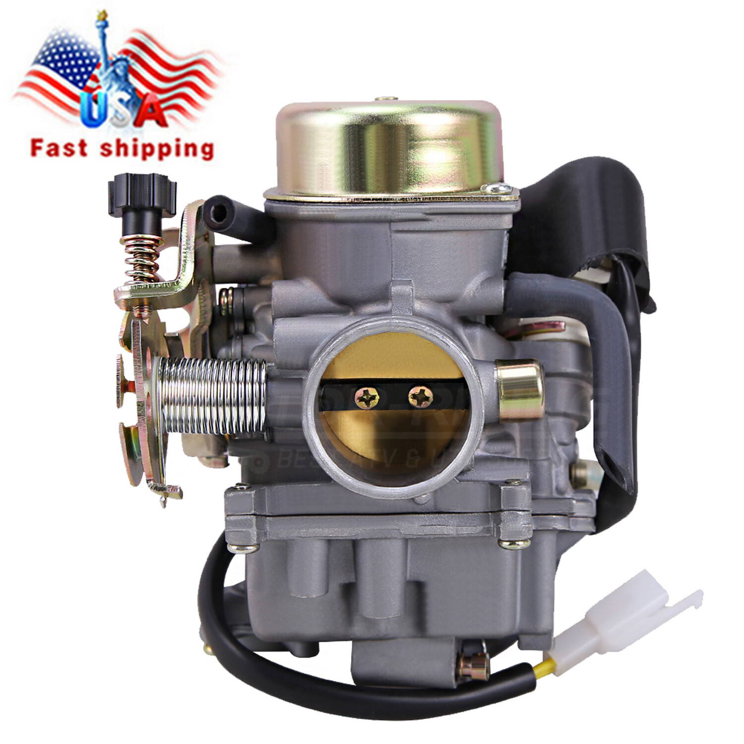 Racing CVK 30mm Carb Carburetor For Motorcycle ATV Scooter GY6 150 250 200CC
