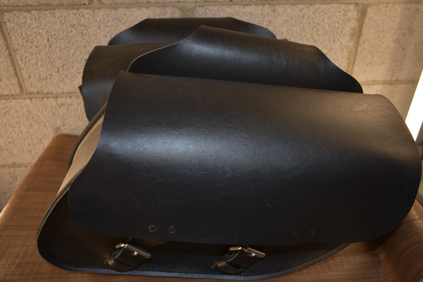 Honda Synthetic Leather Saddlebag Set 08L56-MFE-100A
