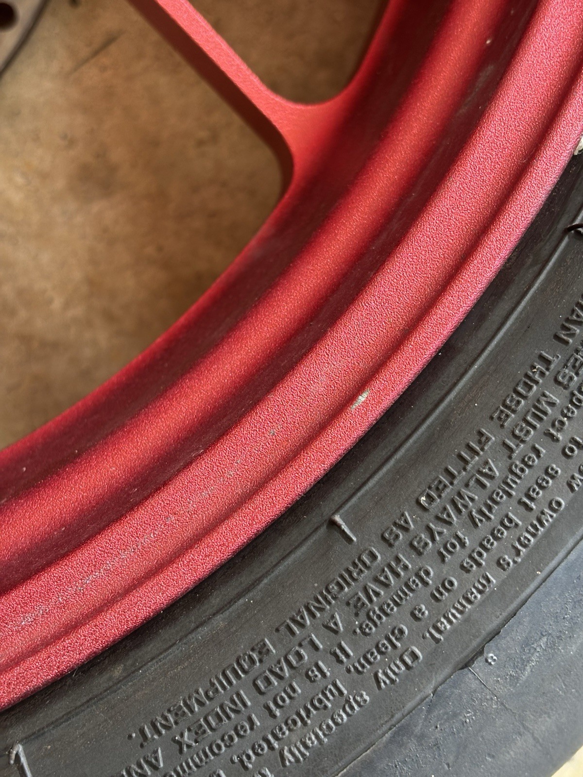 2008-25 Aprilia RSV4 RF FACTORY OEM Forged Wheels EVO Rose/ Red APR002