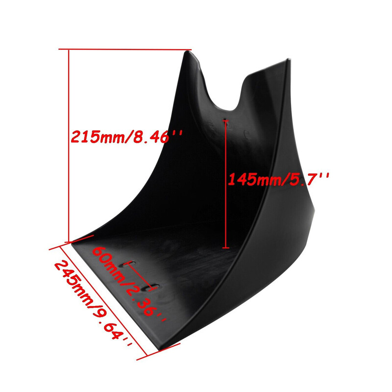 Fit For Harley Dyna Sportster Softai Chin Lower Front Spoiler Chin Fairing Cover