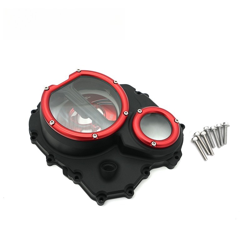 AOTWTR Transparent Engine Crankcase Stator Clutch Cover For QJMOTOR SRK 800 RR