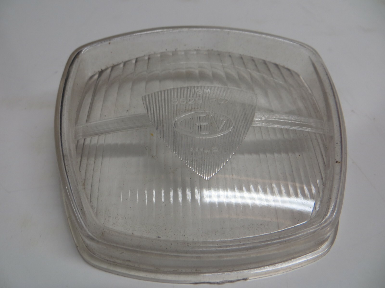 “C.E.V”Classic Moped/Scooter/ Motorcycle 101mm Diameter Headlight Lamp Glass NOS