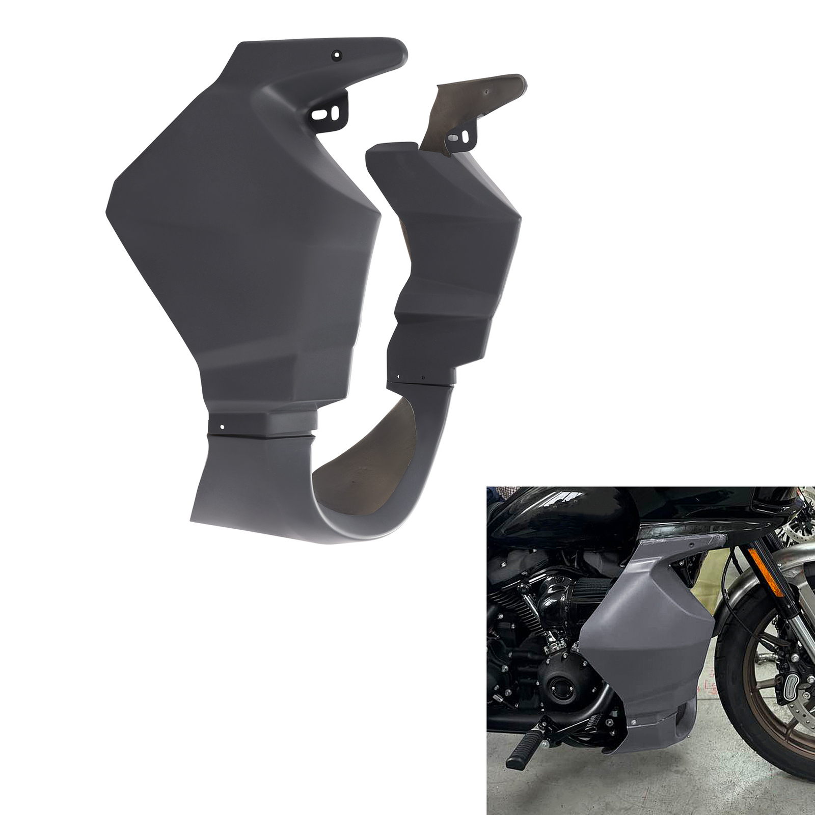 Lower Leg Fairing Fit For Harley Low Rider ST FXLRST 2022-2025 22 2023 2024 2025