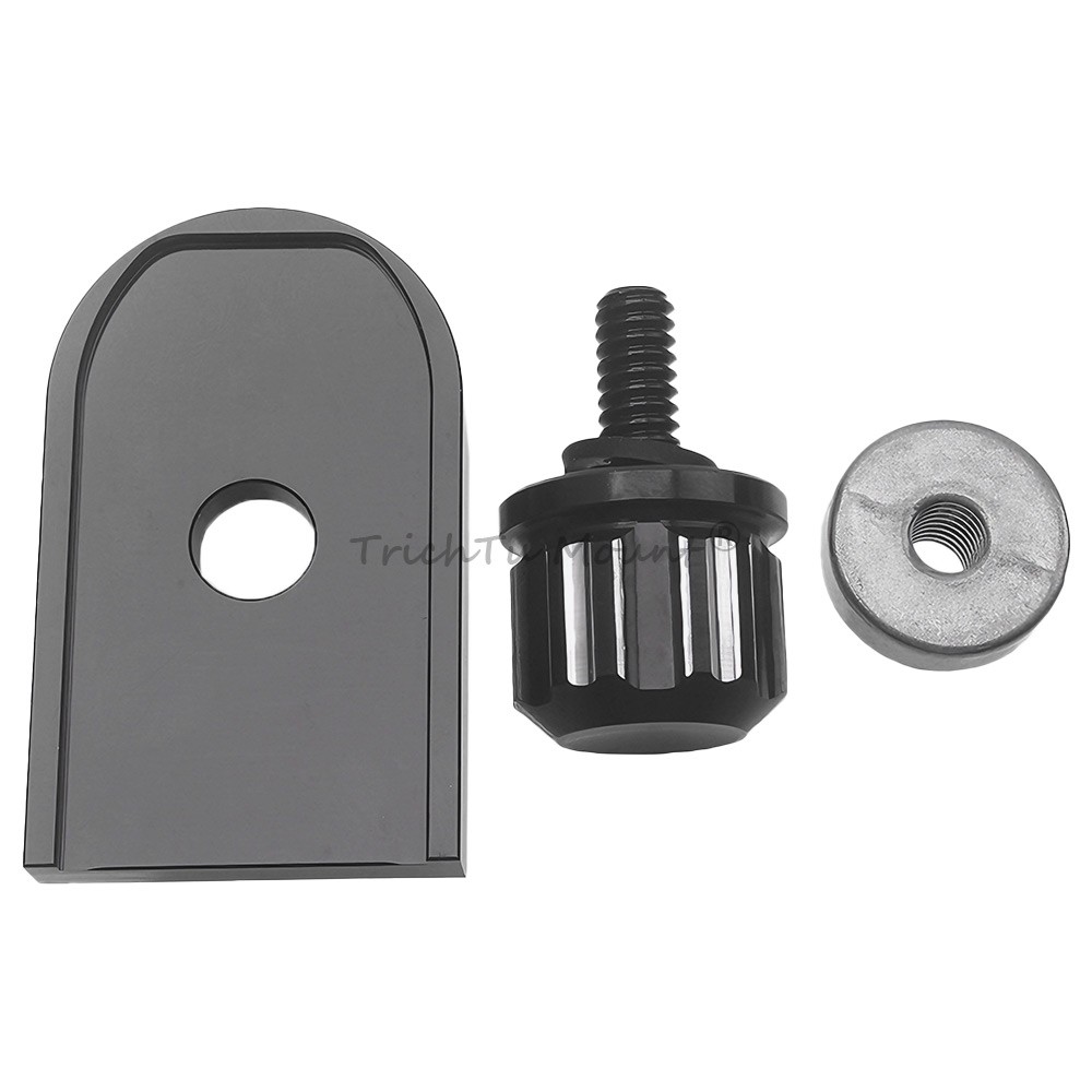 Rear Fender Seat Screw Bolt Seat Nut Tab Kit Cover For Harley XL Touring Softail