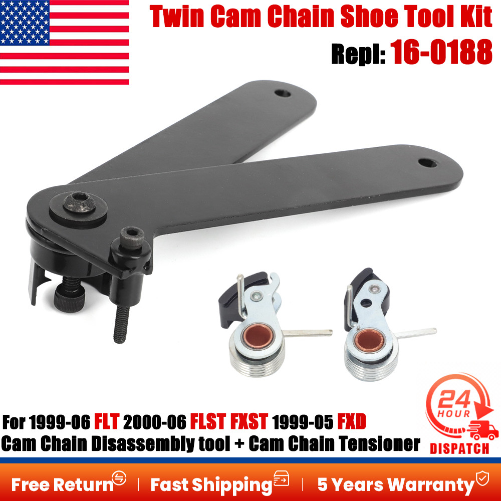 Cam Chain Disassembly tool+Cam Chain Tensioner #16-0188 For Harley FLT FLST FXST