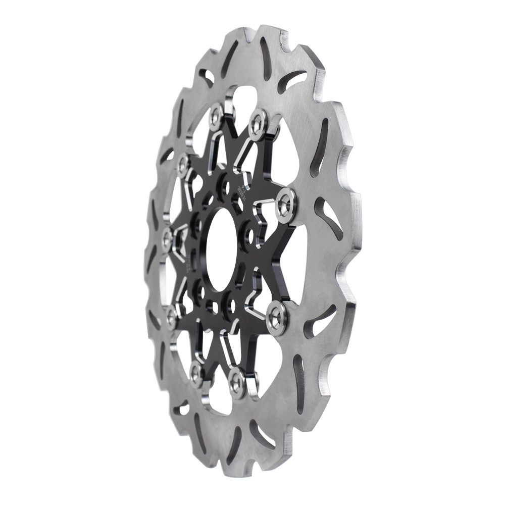 11.5″ Black Rear Brake Rotor for Harley 00-17 Dyna, 00-24 Softail, 00-07 Touring