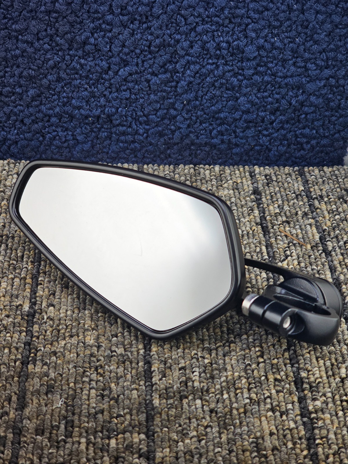 MICTUNING: Bar-End Motorcycle Mirrors Fits Ducati Monster Series, Suzuki SV650