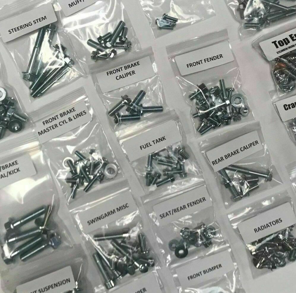 Specbolt Restoration Bolt Kit For Honda CR125 Fasteners ORIGINAL ZINC CR 125