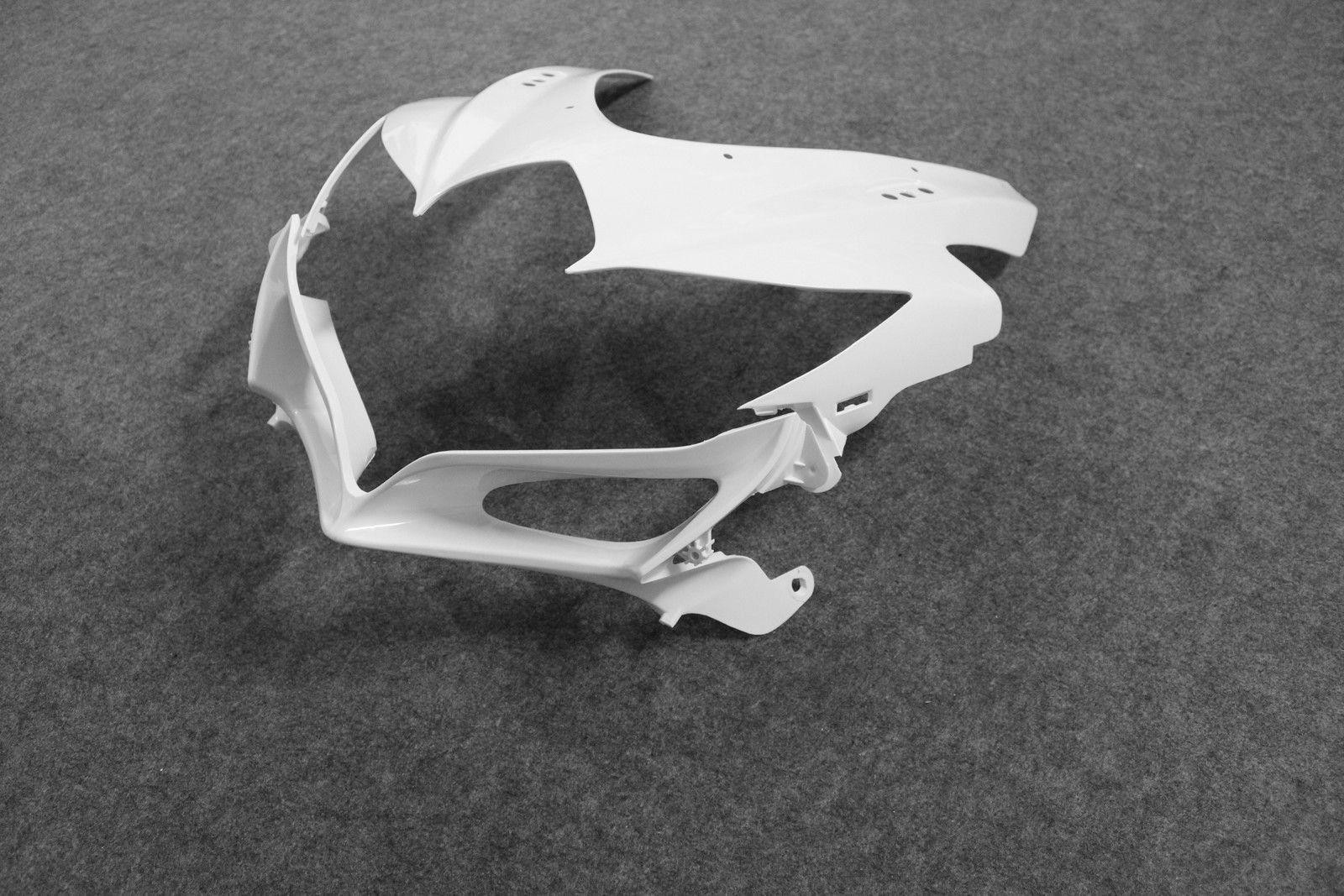 Front Headlight Fairing for Suzuki GSXR600/750 2008-2010 09 Unpainted Upper Nose