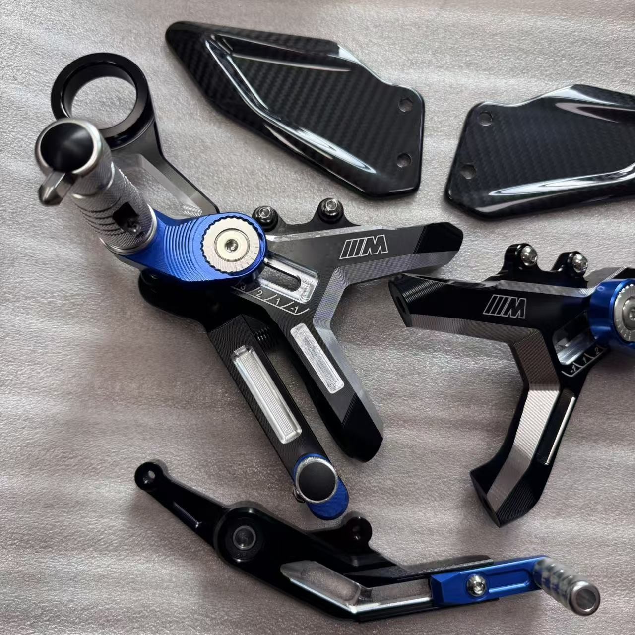 For BMW S1000RR 2019-2024 M Rearsets Rider Footpegs 2025 M1000RR Motorrad NEW