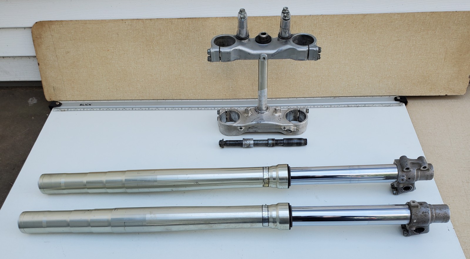 HONDA 43mm FORKS FLAT TRACK SHORT TRACK CR250R CR500 CR250