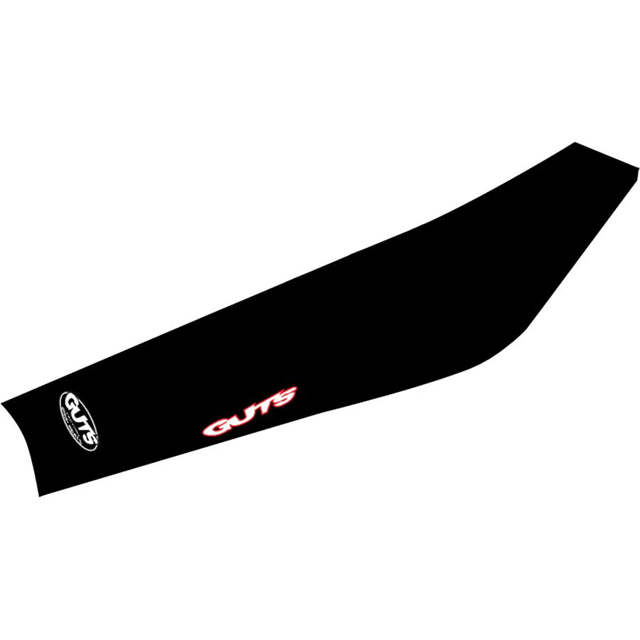 Guts Racing Ribbed Seat Cover – Black/Black/Black, Stock 5608R21S21T21