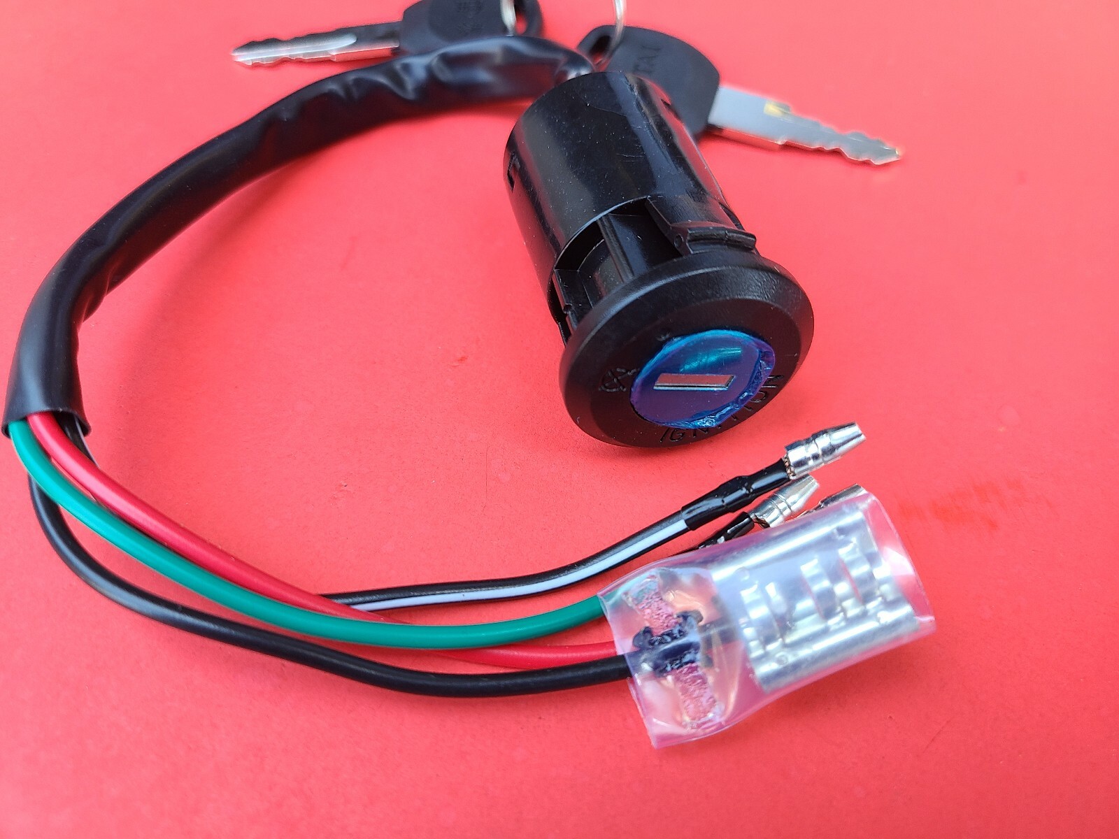 New Key Switch Ignition for Honda CG125 CB125 XL125 Scooter Moped 4 Wires
