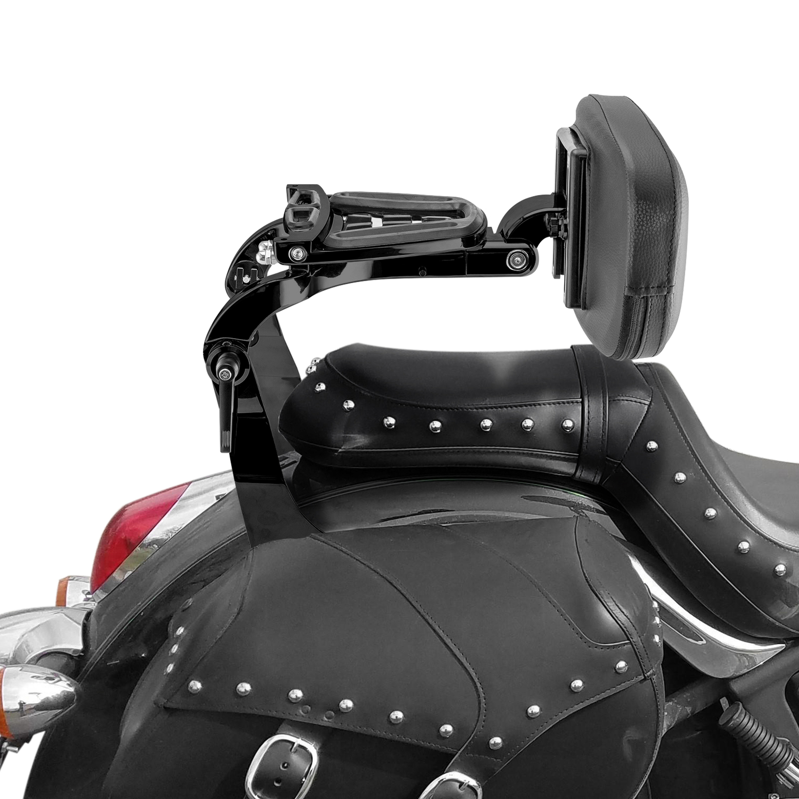 Adjustable Multi-Purpose Backrest Sissy Bar For Kawasaki Vulcan 900 2000 2006-UP