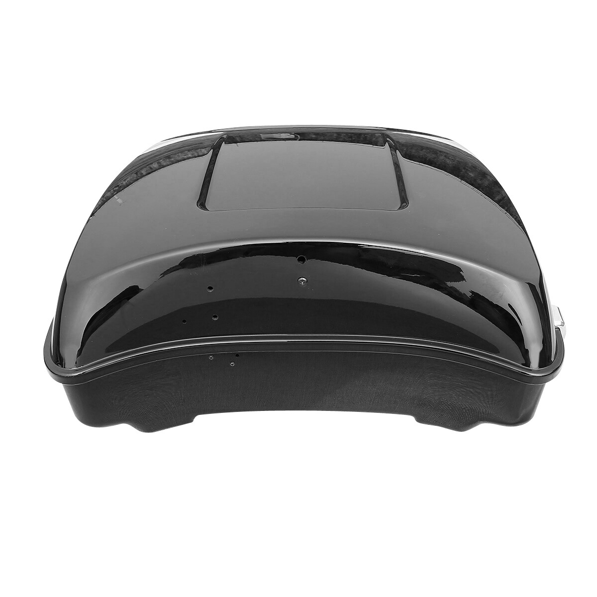 Chopped Trunk Backrest Pad Mount Rack Fit For Harley Touring Road Glide 97-08