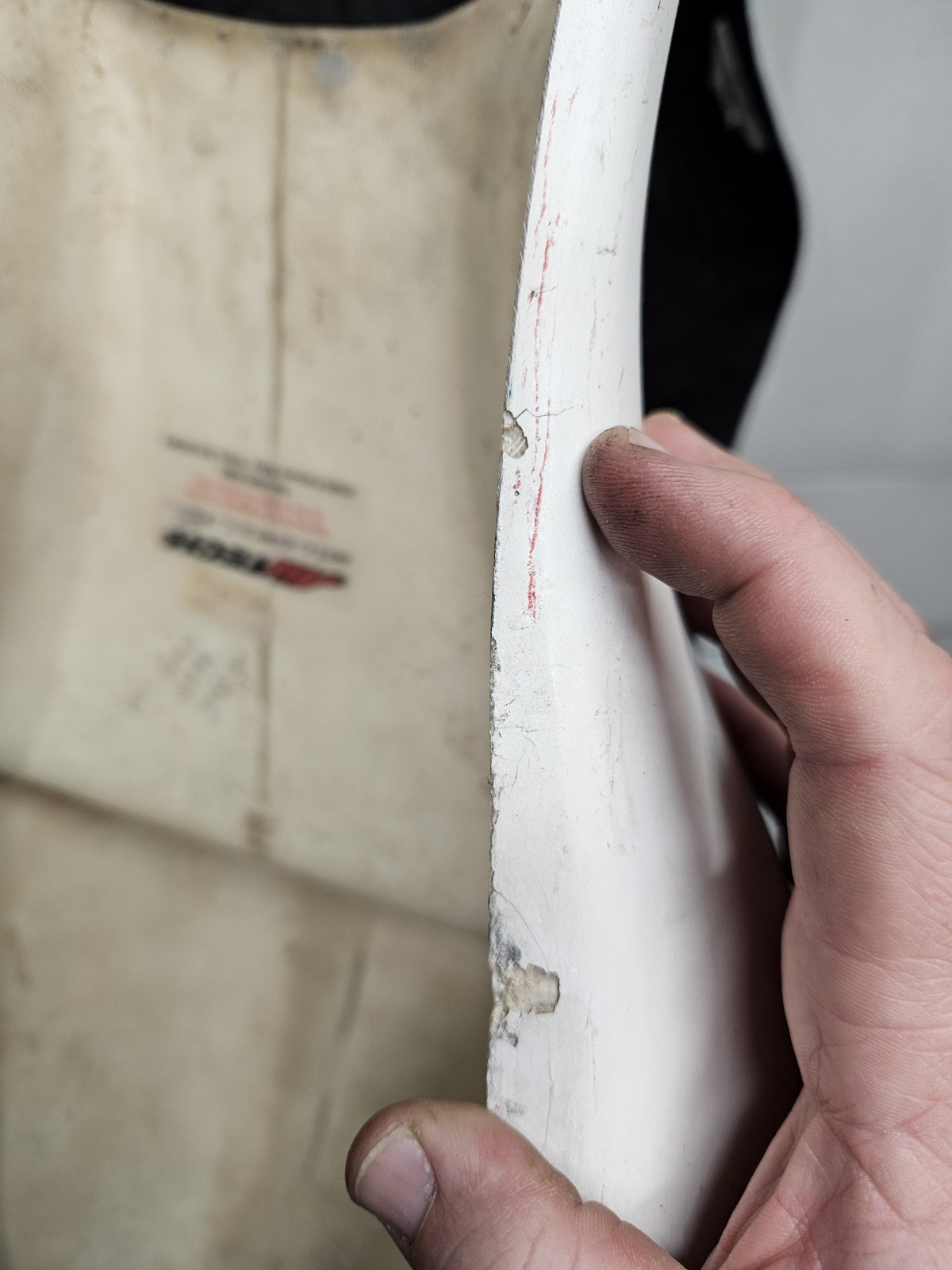 1993-95 GSXR 750 FIBERGLASS ONE PIECE TAIL SECTION AIRTECH NEVER USED!