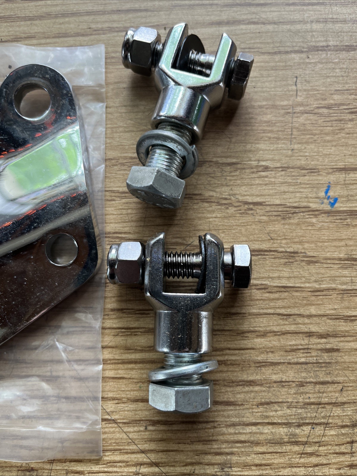 Harley-Davidson Aftermarket Passenger Footpeg Mounts W Clevis 77-84 FL & 77-86FX