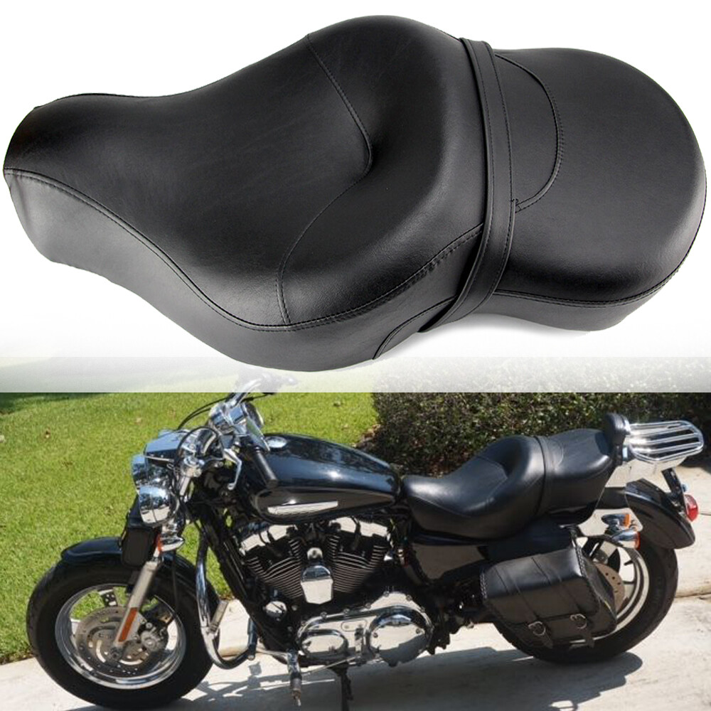 Driver Passenger Seat 2 Up For Harley Sportster XL 1200C XL 1200L XL 883L 04-Up