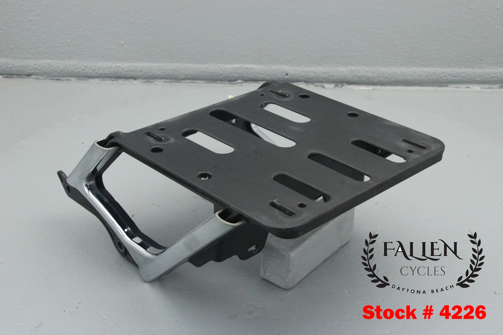 2016 Harley Electra Glide CVO Trunk Box Tour Pak Mount Bracket Kit CHROME #4226