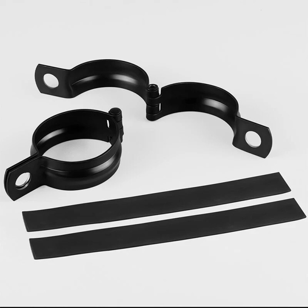 4Pcs Motorcycle Front Fork Clamp Turn Signal Light Mount Bracket Holder 37-50mm