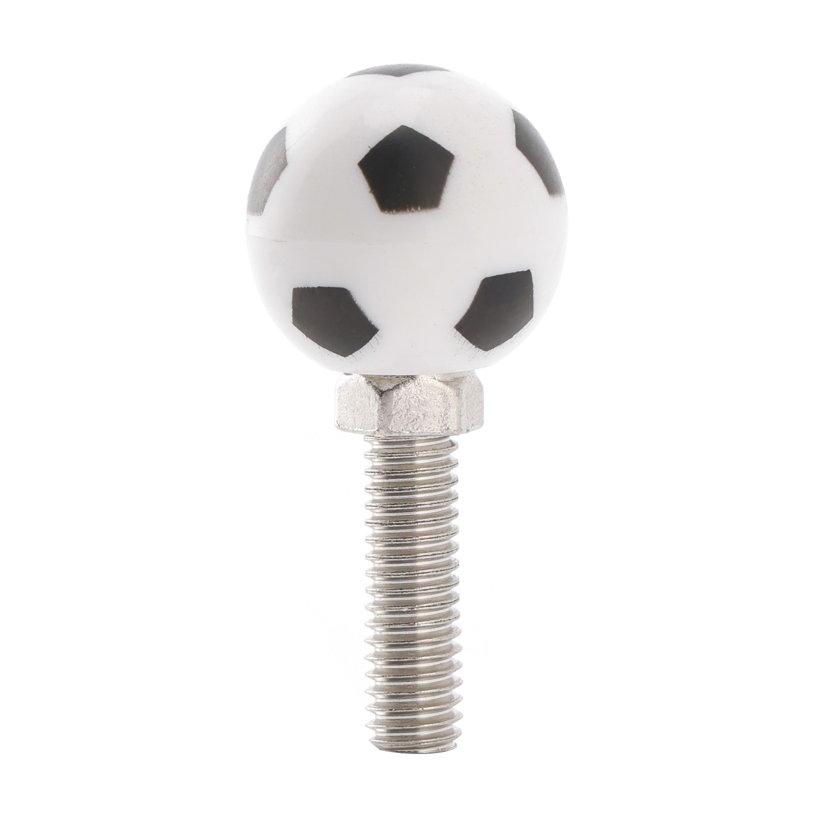 2x Motorcycle Bike Plastic Soccer License Plate Bolt On Screw On Frame Nut US