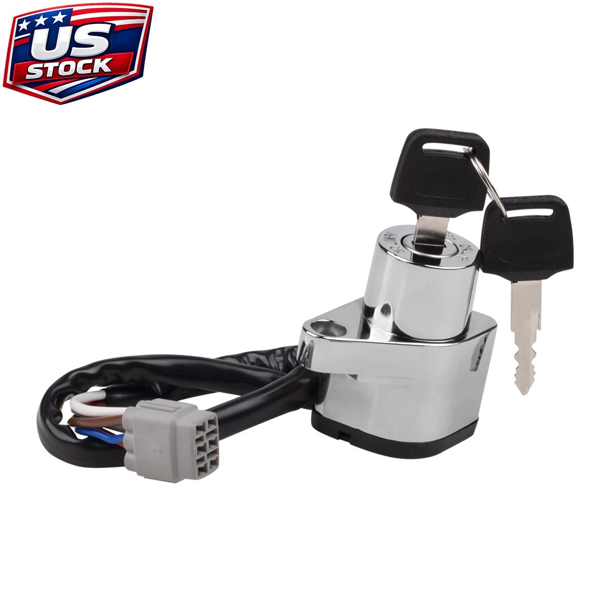 27005-1215 Ignition Switch 2 Keys For Kawasaki VN1500 Vulcan Classic FI 00-08