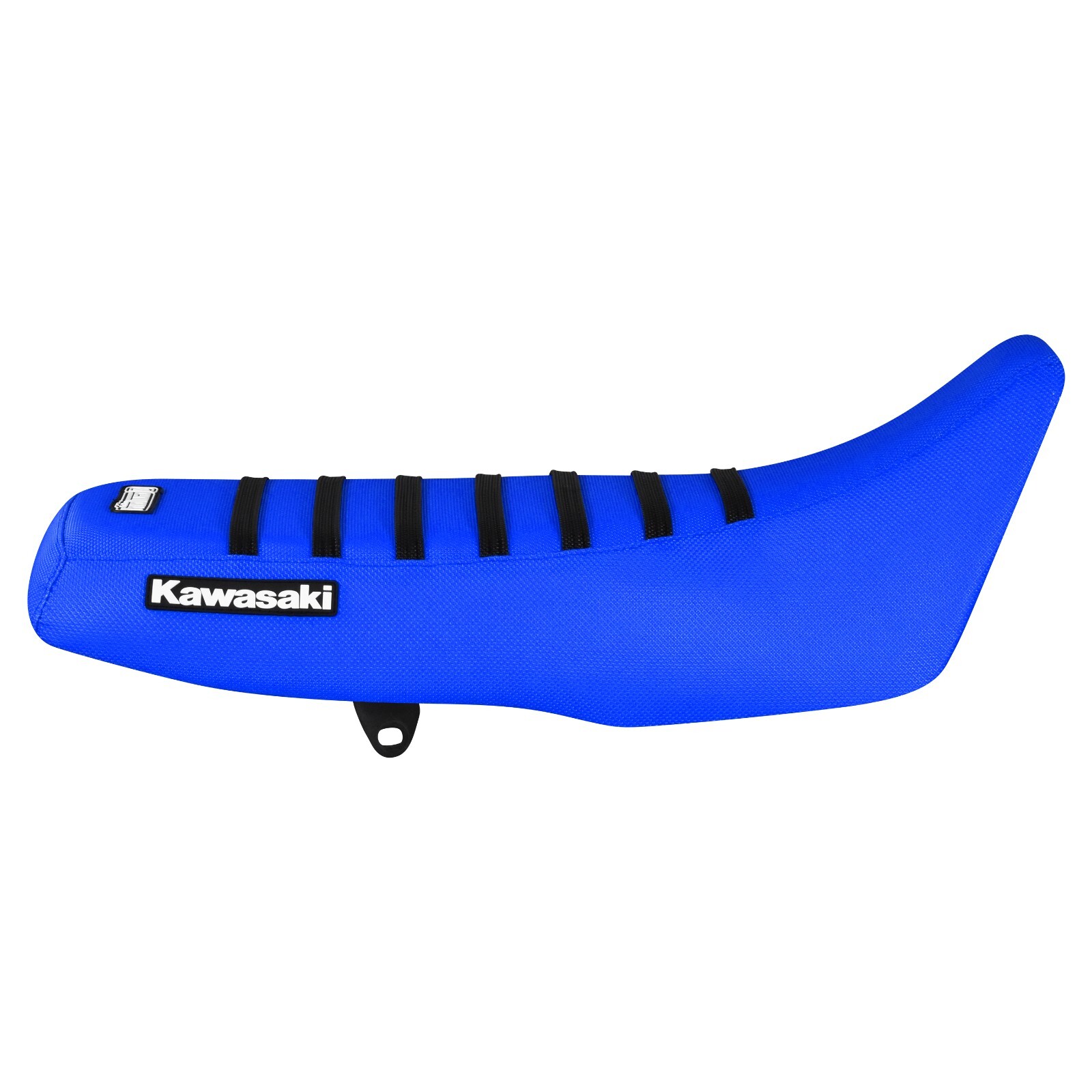 1987-2007 Kawasaki KLR 650 gripper seat cover all TM BLUE w/ BLACK ribs #220