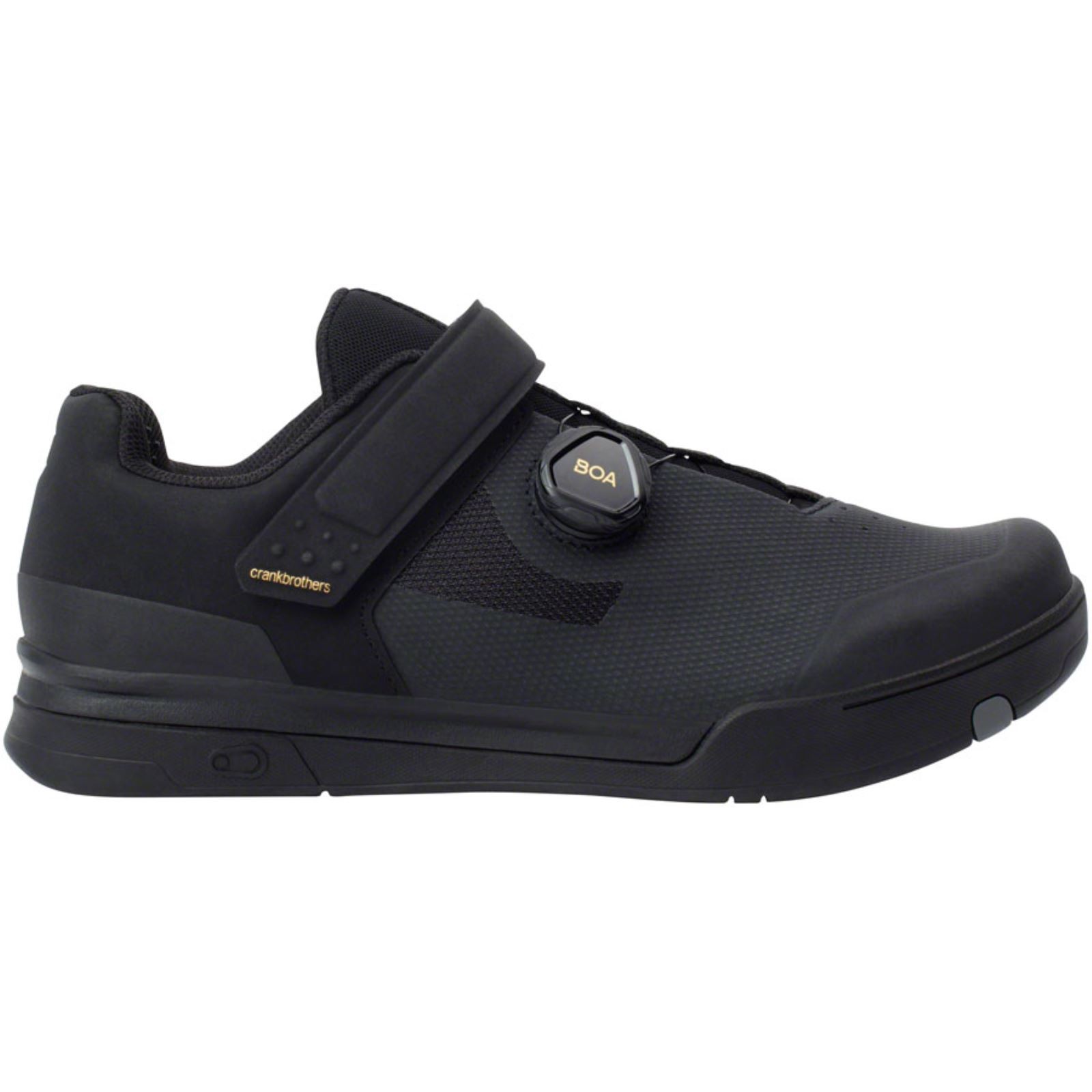 Crankbrothers Mallet BOA® Shoes – Black/Gold – US 12.5 MA801080A-12.5