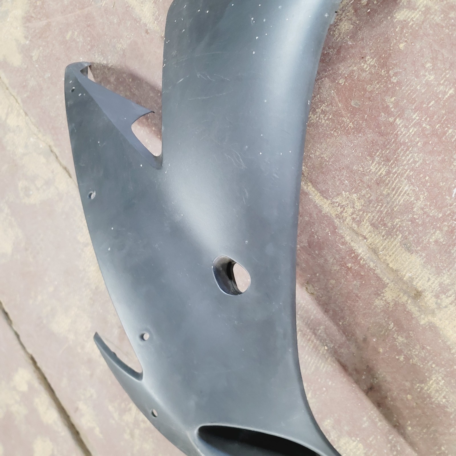 2004-2006 YAMAHA YZF R1 LEFT MID UPPER SIDE FAIRING COWL PLASTIC Aftermarket