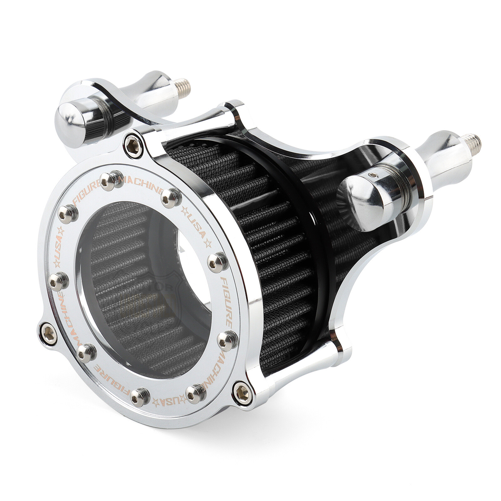 For Harley Air Cleaner Intake Filter Dyna Softail Touring Road King Street Glide