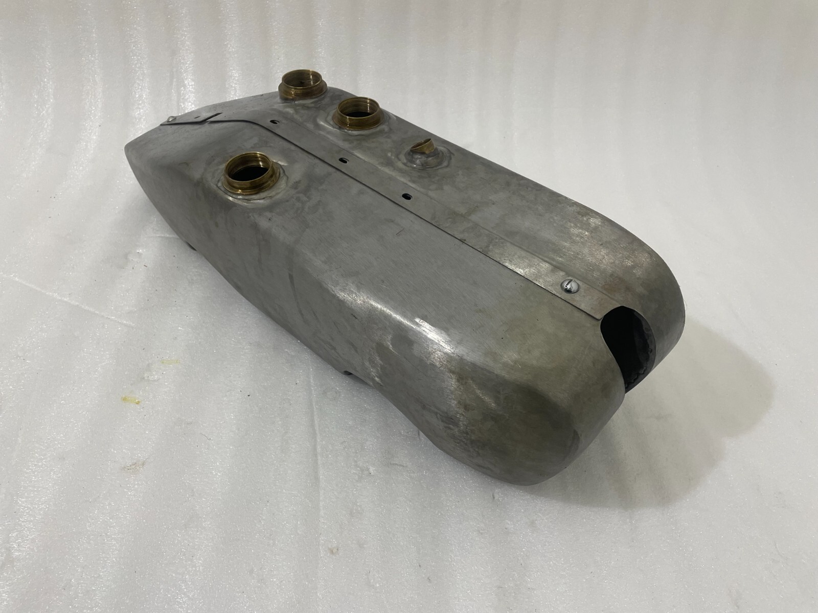 Harley Davidson JD Model 1920 To 1924 Gas Oil Fuel Tank Soldered Tin Plated