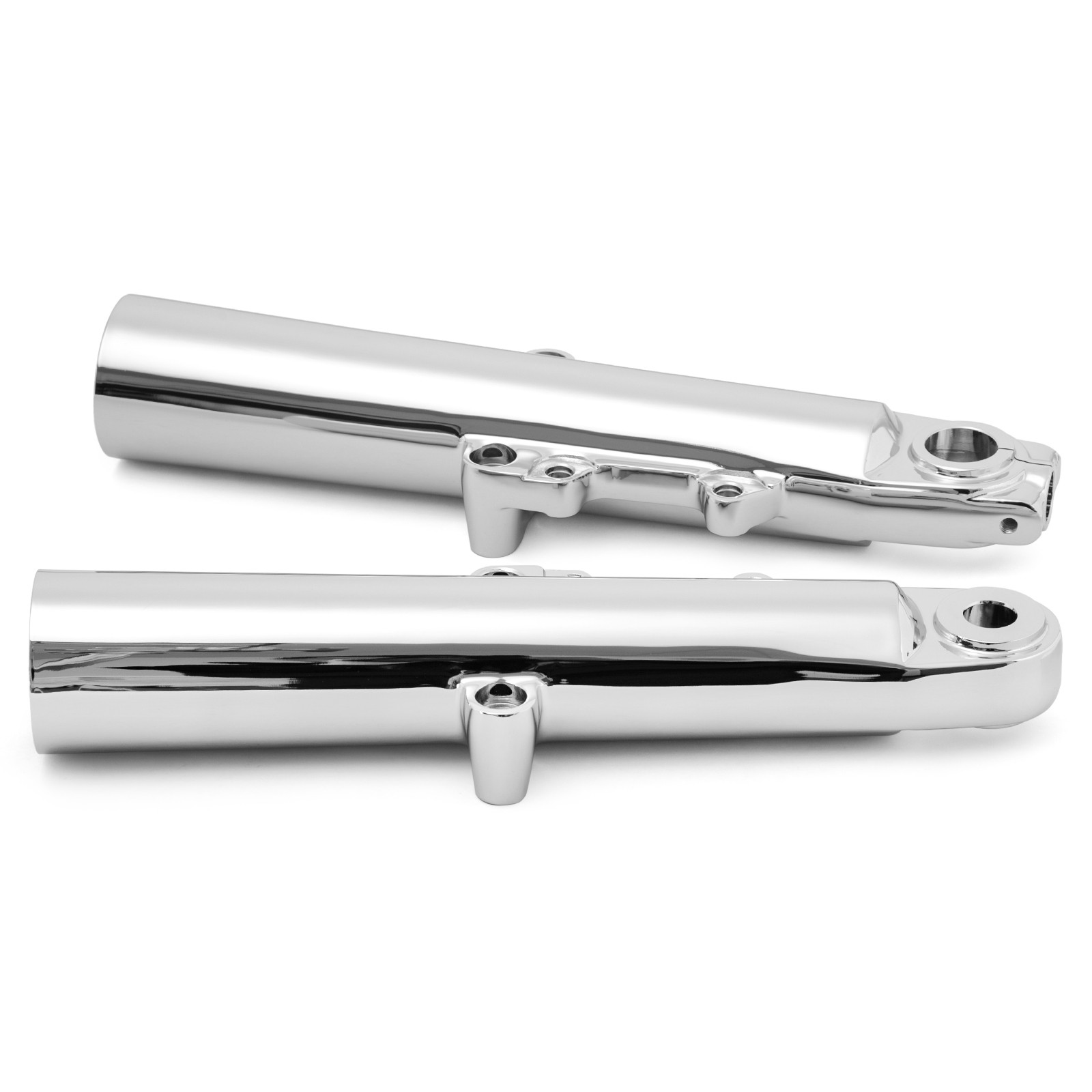 Fork Sliders Lower Legs Chrome for Harley Touring Street Glide FLHX 2014-2023
