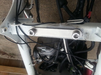 TRS FRAME EXTENSION MOUNT FOR FATTY RIM USING STOCK RUCKUS MOTOR