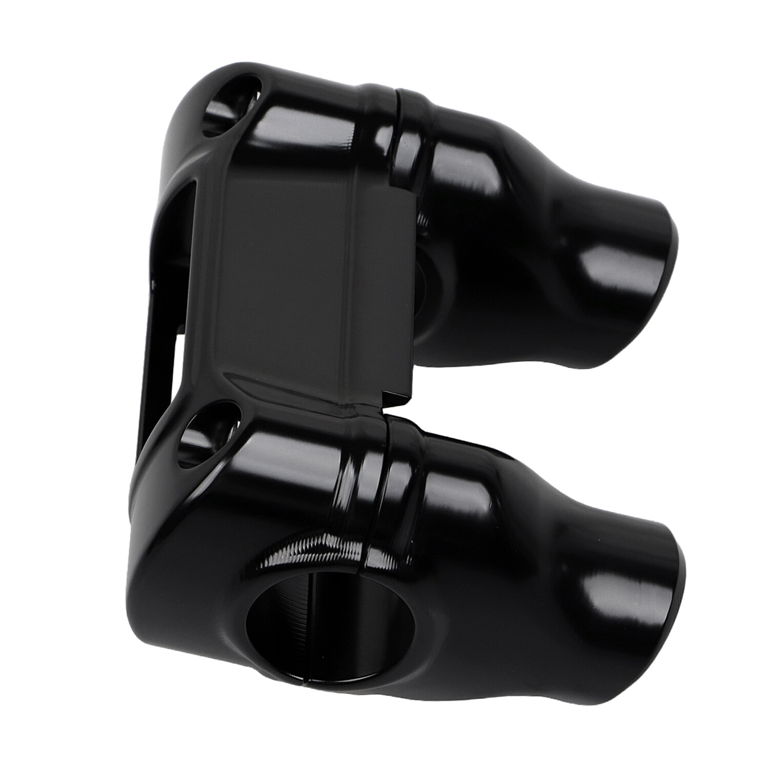 2″ Motorcycle Handlebar Riser 1 1/4″ Bar Clamp for Harley Softail Dyna Sportster