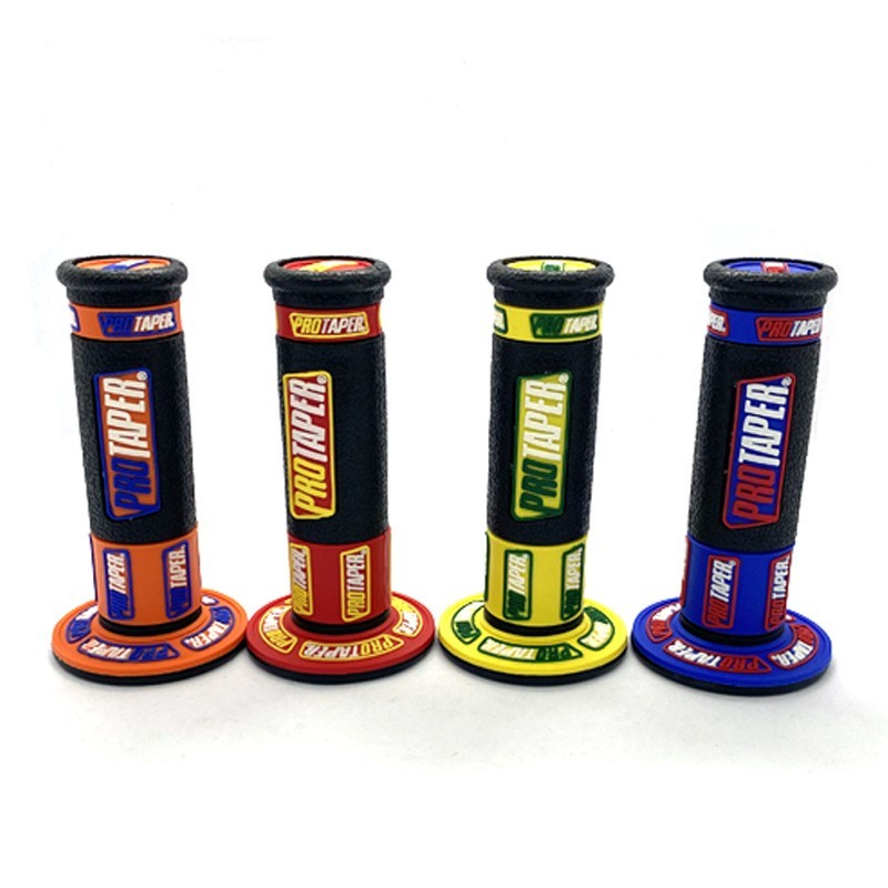 7/8″ Prtaper Hand Grips Yellow Handlebar Grip for Pit Dirt Bike Off-road ATV