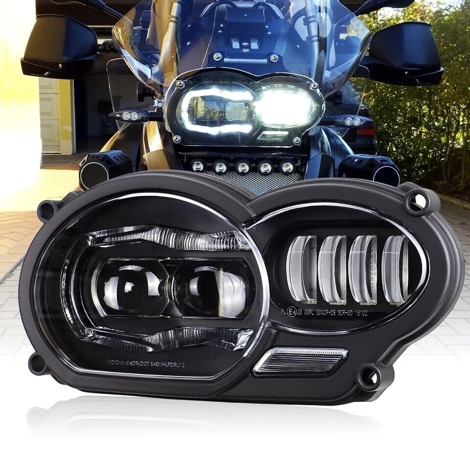 LED Headlight Kit DRLs for 2006 2007 2008 2009 2010 2011 2012 BMW R1200GS