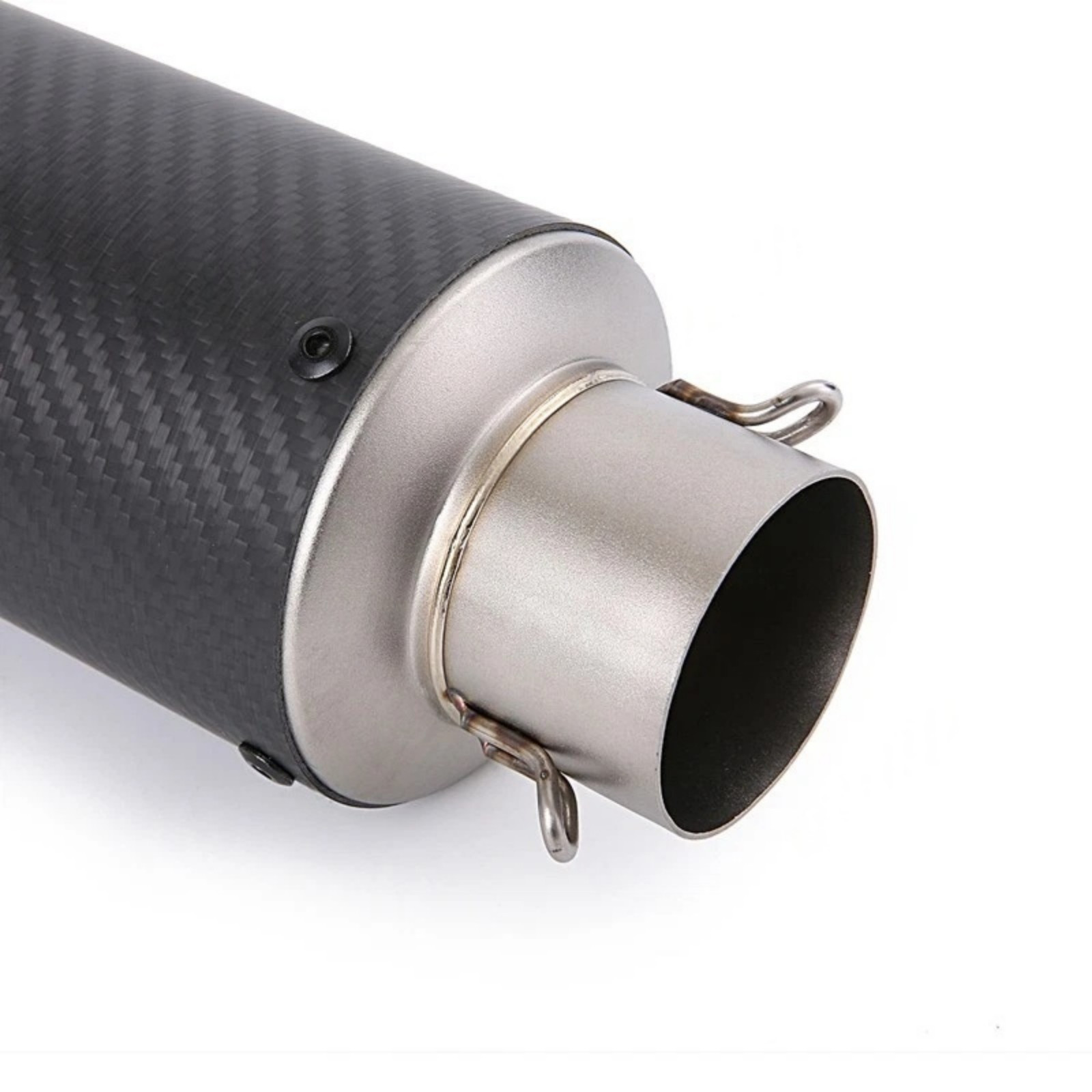 For Kawasaki Ninja ZX4R ZX4RR 2023-2026 Slip On Exhaust Mid Pipe Carbon Mufflers