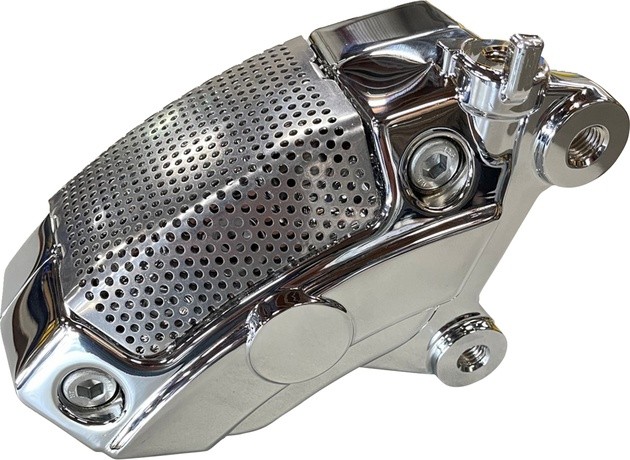 Drag Specialties Front Right Brake Caliper Chrome 275768 Harley Touring
