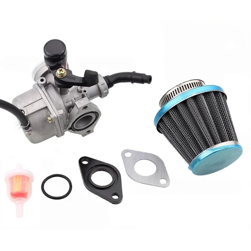 19mm Carburetor Kit for 50cc125cc ATV Dirt Pit Bikes CRP PZ19 Replacement