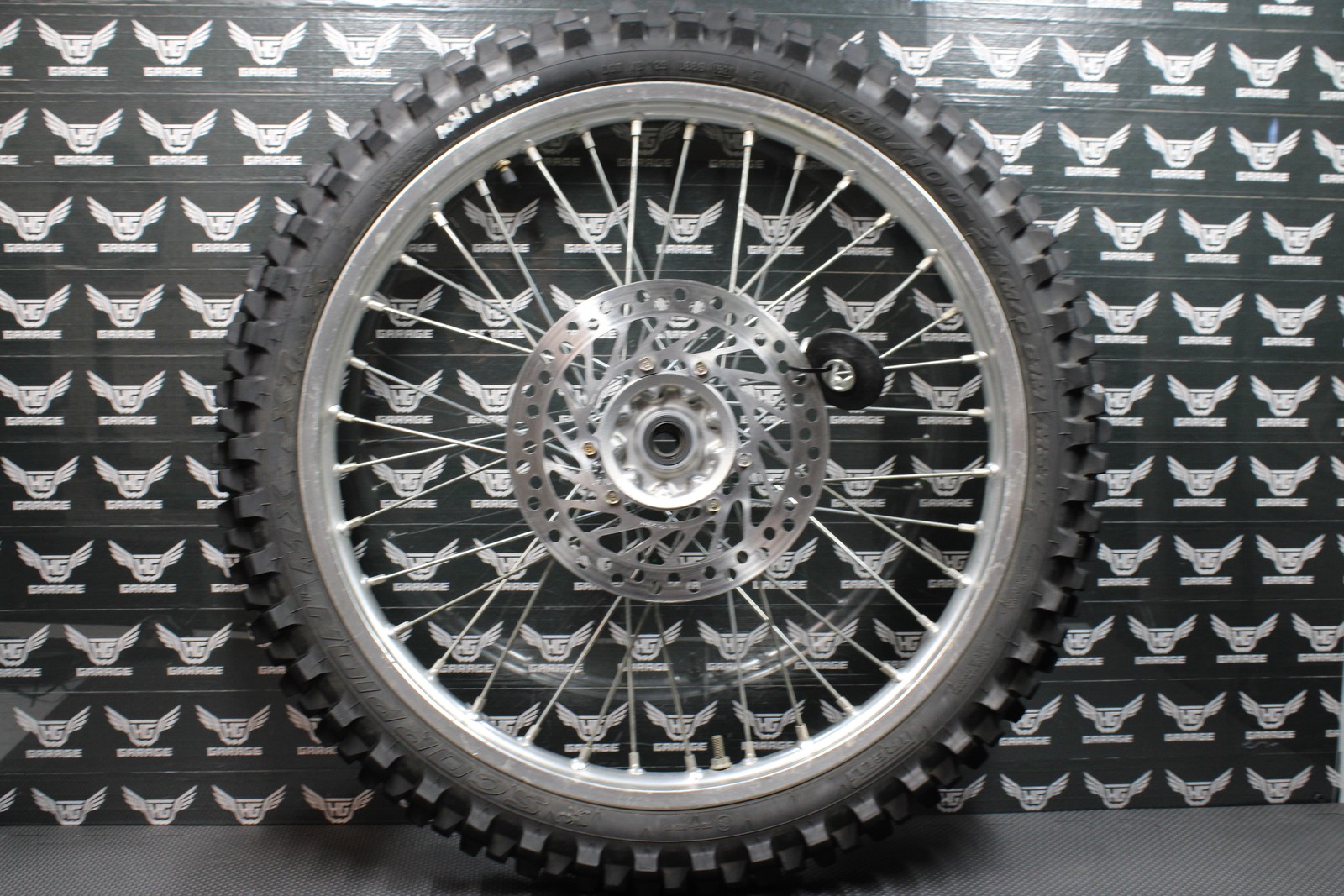 2007 HONDA CRF450R 21″ X 1.60″ OEM FRONT WHEEL RIM HUB 44650-MEN-840