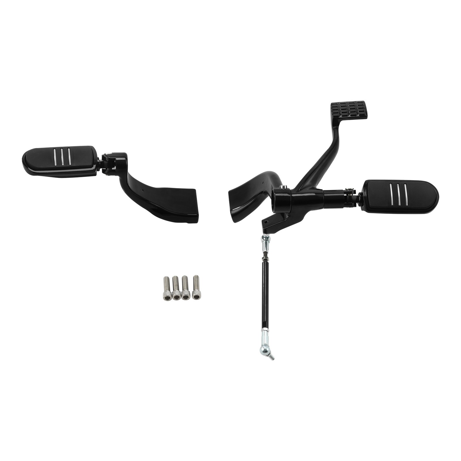 Mid Control Kit FootPeg Fit For Harley Sportster XL 883 1200 2004-2013 TCMT