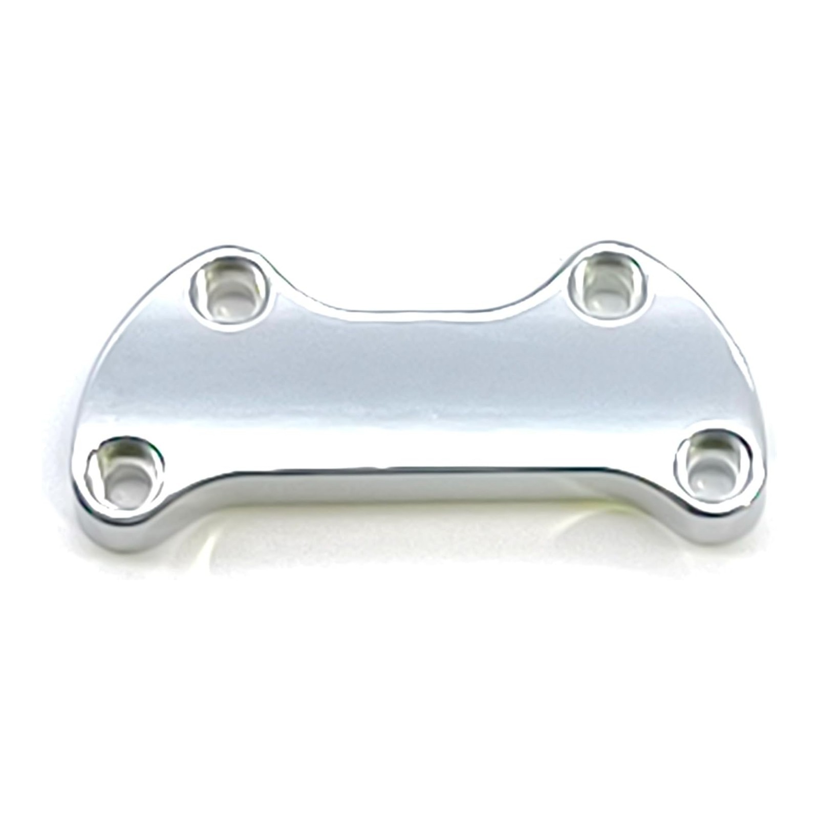 1.25” Handlebar Riser/Top Clamp Kit 2.0″ Tall for Harley Touring Models, Chrome